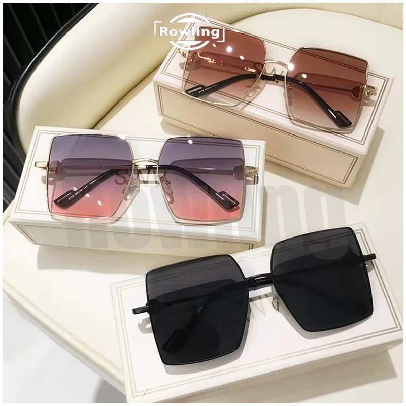 Rowling(ka-230)Kacamata  Hitam Terbaru Wanita Titanium  Style Kacamata Fashion Murah/Kacamata Sunglasses Import Wanita Kacamata Fashion