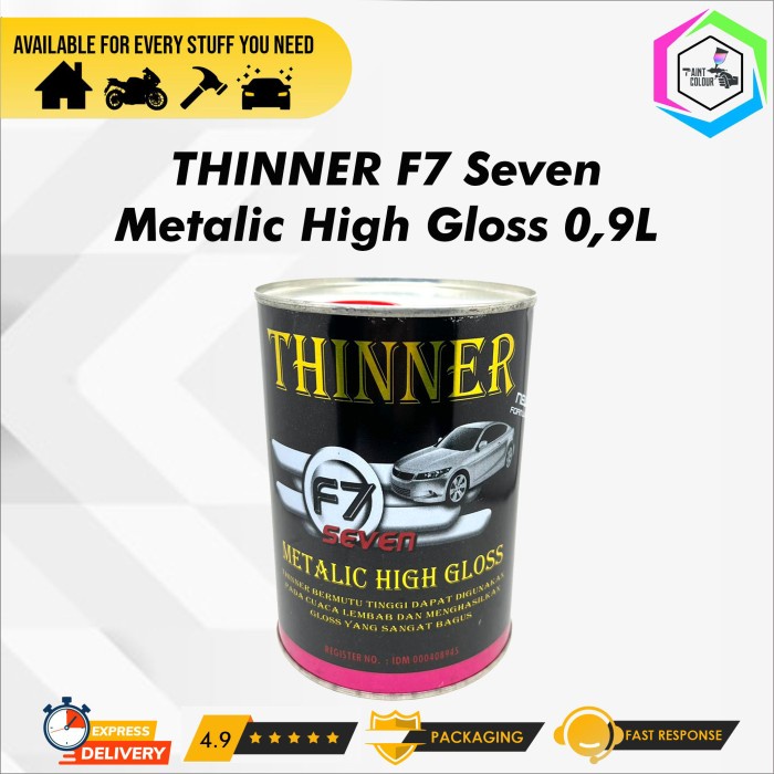 THINNER F7 Seven Metalic High Gloss 0,9L