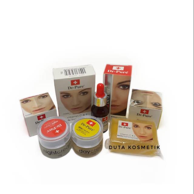 PAKET CREAM DR PURE ORIGINAL 4in1 BPOM