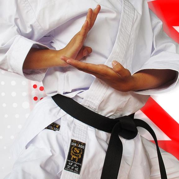 seragam baju karate pemula Senkaido tegi uniform judo aikido