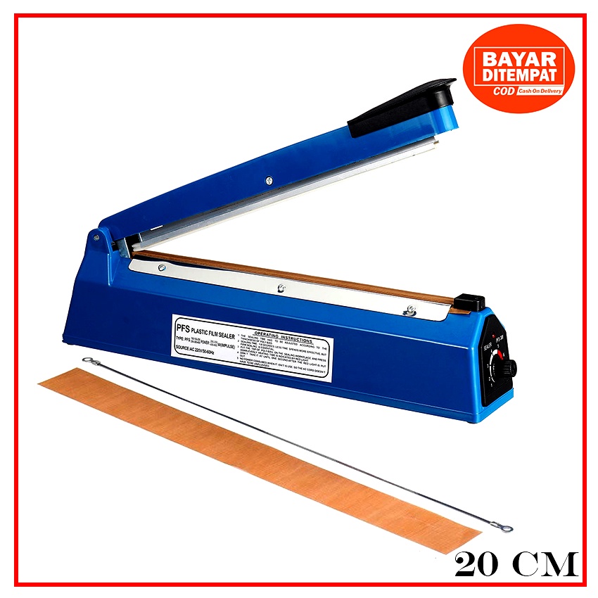 Impulse Sealer / Alat Press Perekat Plastik 20 CM , 30 CM (LAS PLASTIK) / Sealer plastik