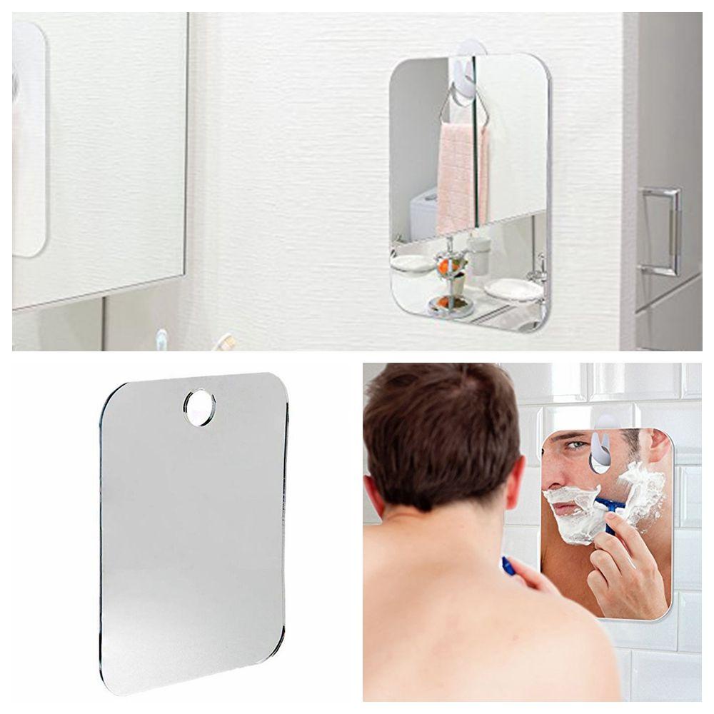 R-flower Mirror Portable Washroom Decor Suspensibility Anti Kabut