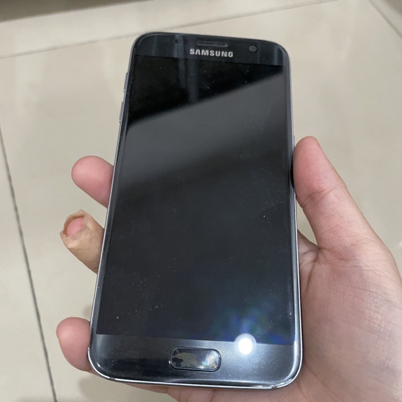 jual samsung s7 flat bekas 32gb