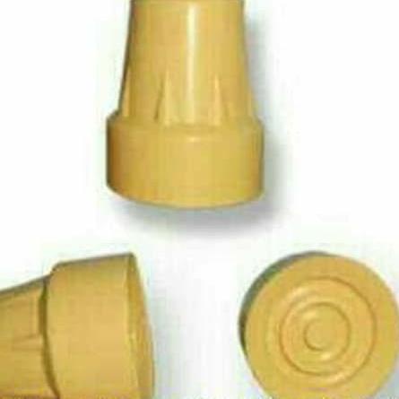 Original Karet Kaki Kruk Tongkat Ketiak Diameter 22 mm murah Exp Baru