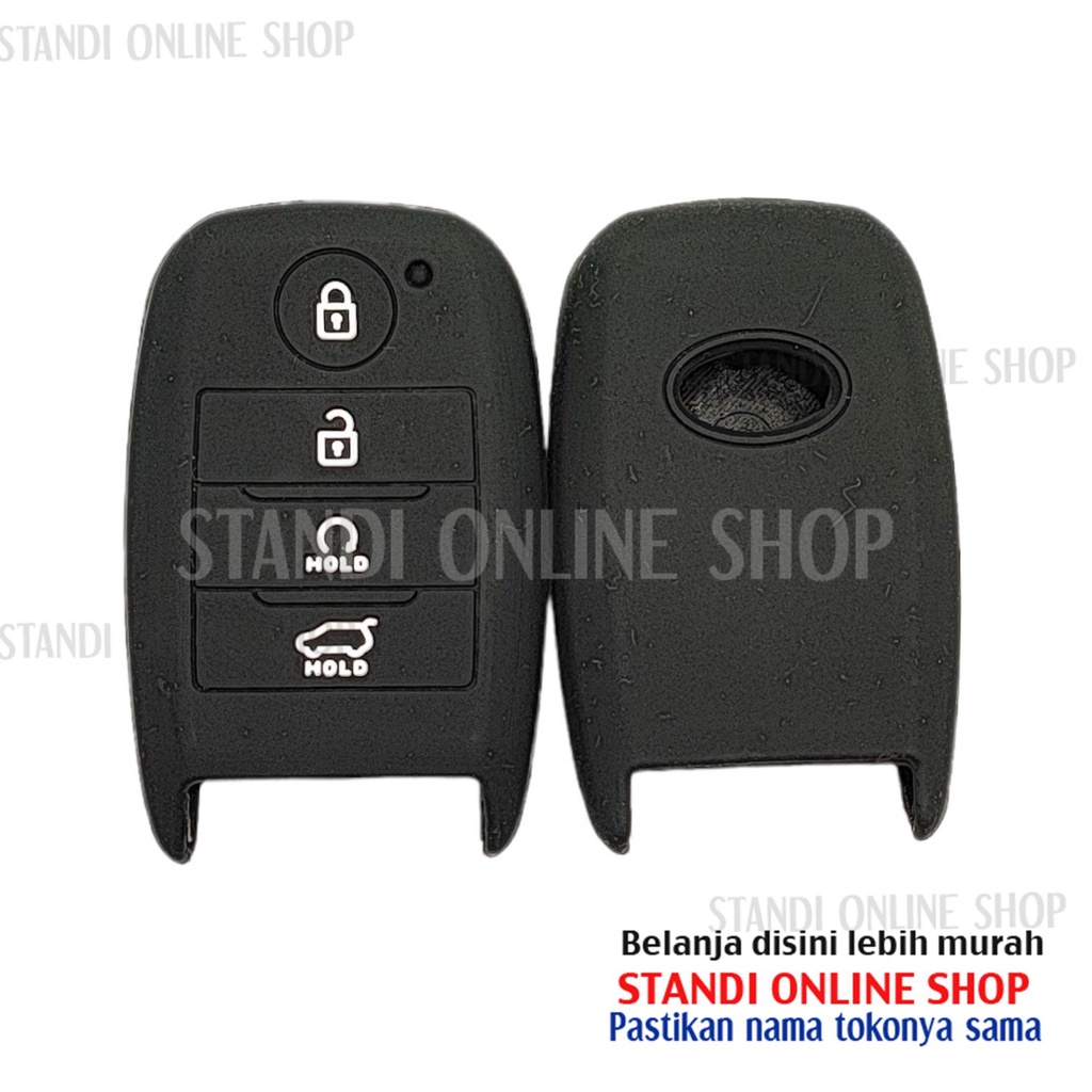 Silikon Remote Cover Sarung Kunci SmartKey KIA Sonet Seltos