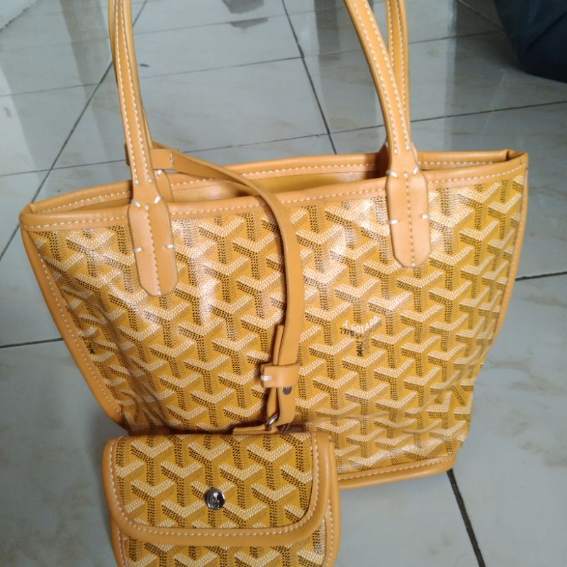 Tas Goyard anjou mini original preloved