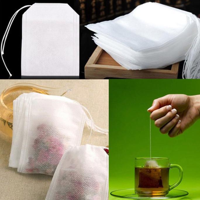 

Big Sale Paket 100Pcs Kantong Teh Celup Kosong Ramuan Rempah Herbal Kantung - 6 x 8 cm Diskon