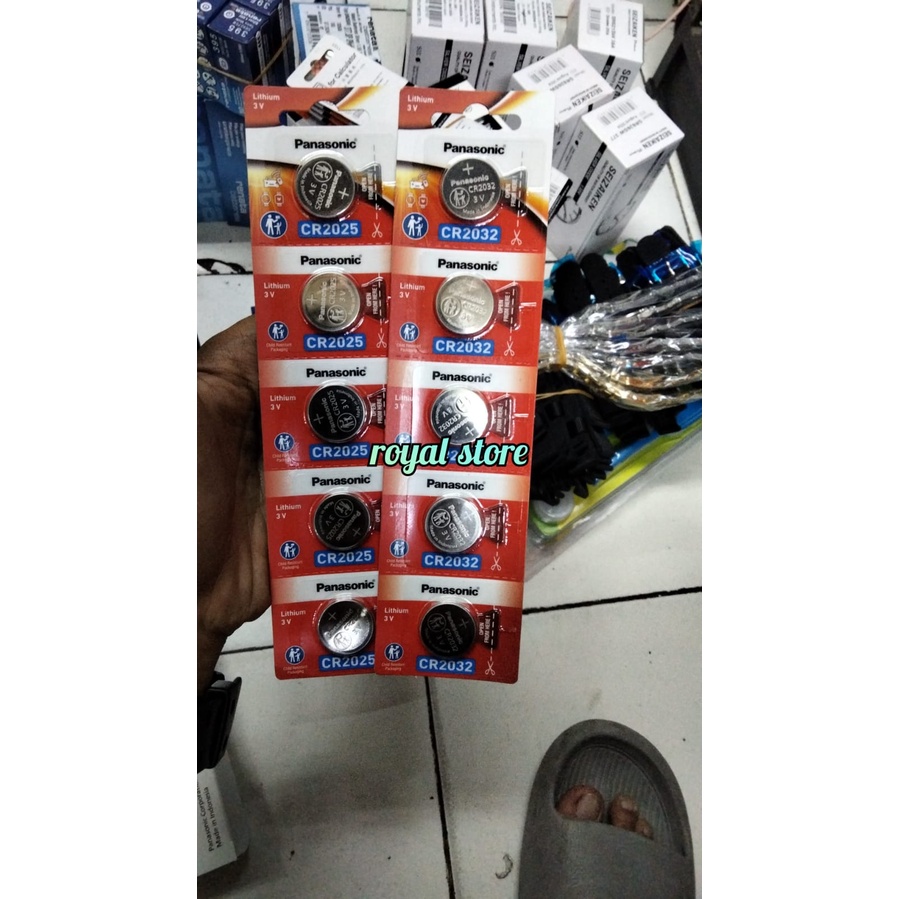 Baterai Jam Tangan 2025, 2032 Panasonic