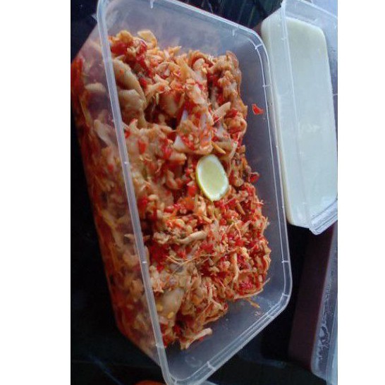 

Ayam Suwir Pedas, 250 gram