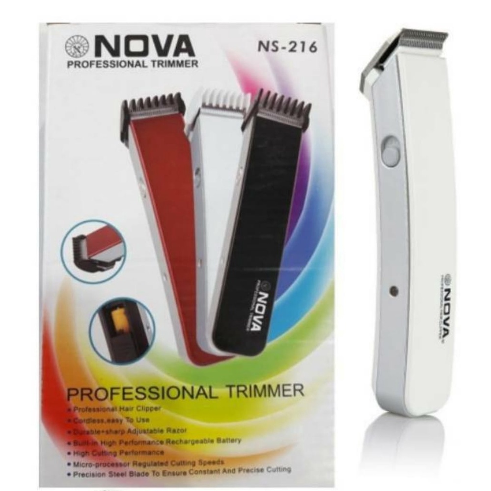 Alat Cukur Rambut NOVA NS 216 Professional Trimmer - Alat Cukur - Alat Cukur Rambut - Alat Cukur Rambut dan Jenggot