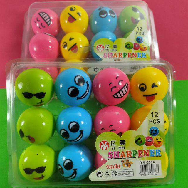 

Rautan Sharpener 333A/ Betuk Emoticon - Isi 12