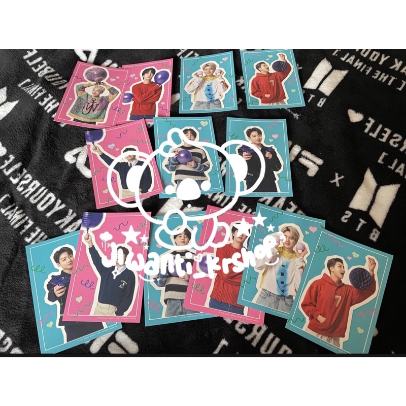 

ready stock Japan FC BTS Post card