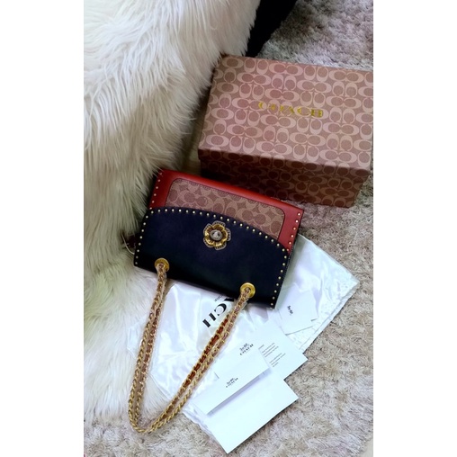 NEW COACH PARKER/ VIP 1:1/ KULIT ASLI/ WITH BOX AND NOSER/ REAL PIC