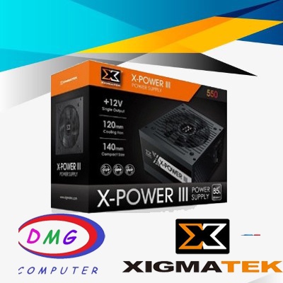 Power Supply XIGMATEK X-POWER III 550W 80+