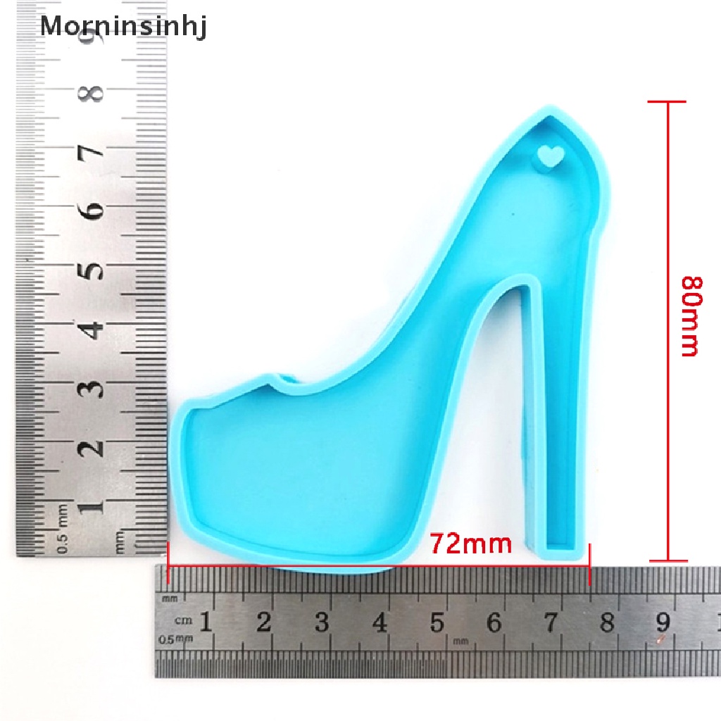 Cetakan Bentuk Sepatu High Heels Bahan Silikon Untuk Kerajinan Gantungan Kunci