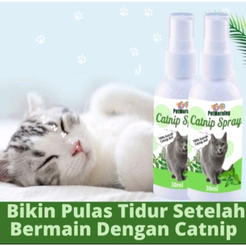 Penghilang Stres Cat Kitten Kucing catnip Spray 60ml