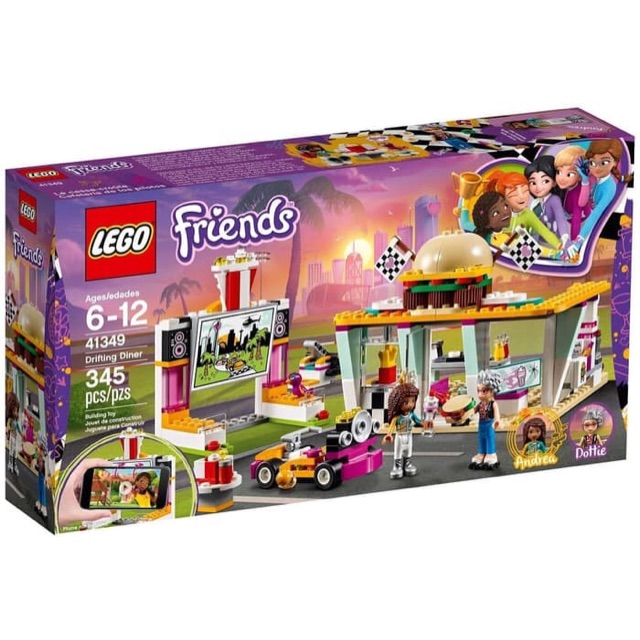 LEGO 41349 FRIENDS Drifting Diner