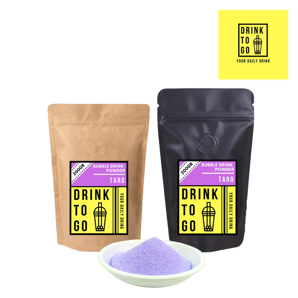 

Bubble Powder Drink Taro (Minuman Taro Bubuk) (200gr)