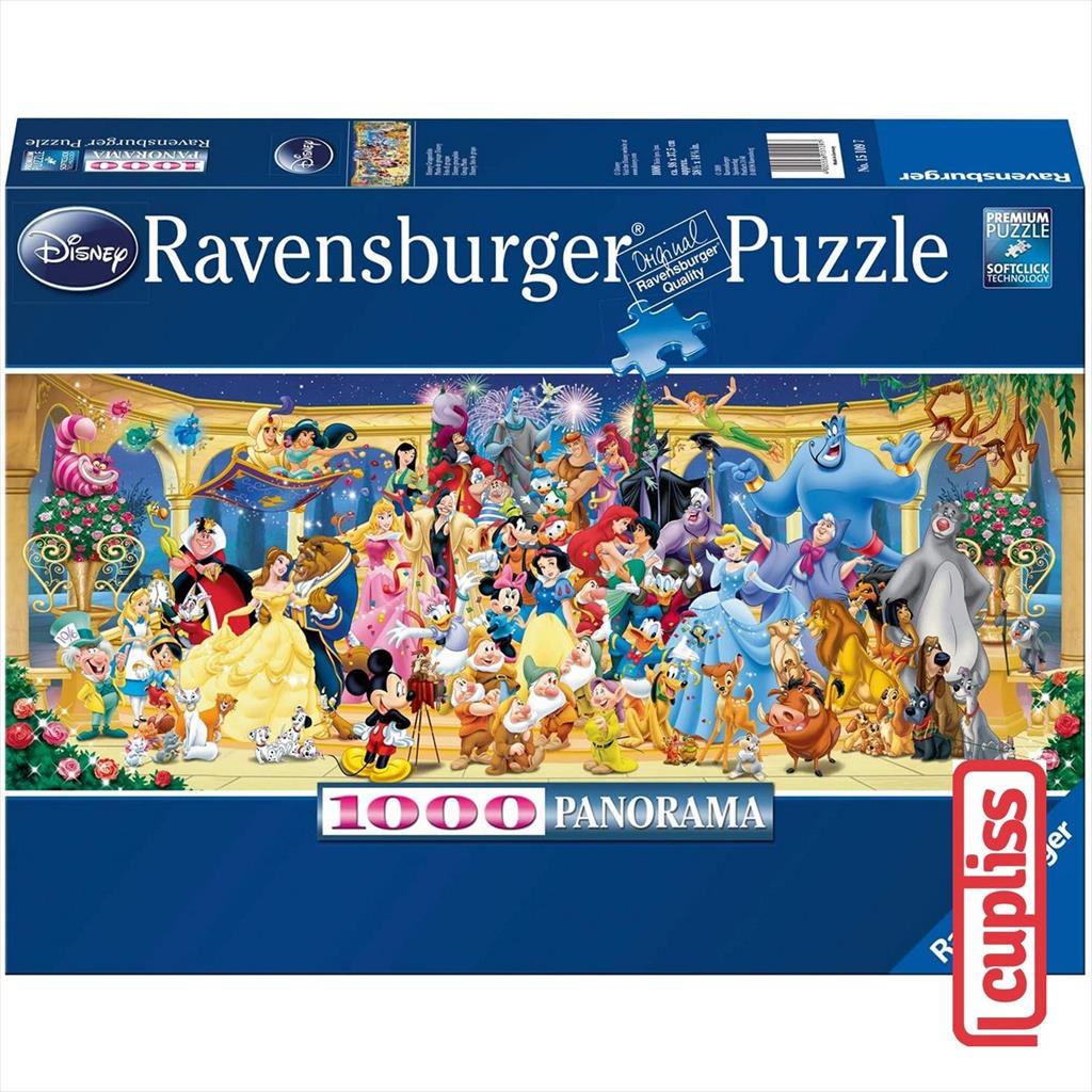 Ravensburger 151097 Disney Group Photo Puzzle 1000 pcs Panorama