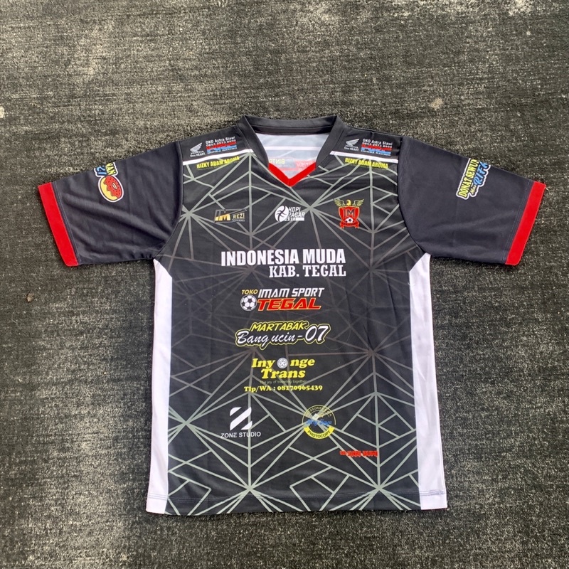 Jersey Sepak Bola SSB Indonesia Muda Custom