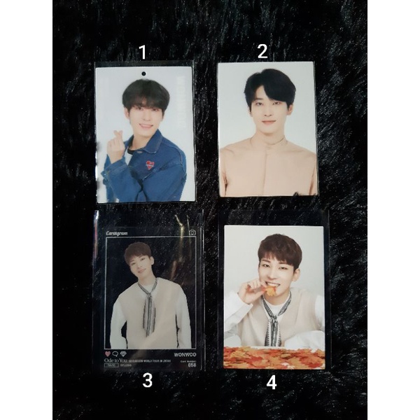 TRADING CARD WONWOO SEVENTEEN