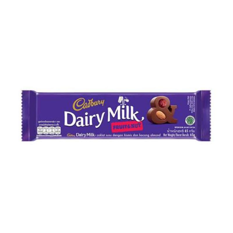 

Cadbury DAIRY MILK Fruits & Nut 65g