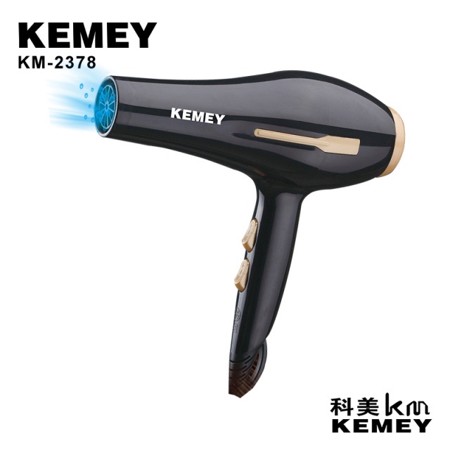 Kemey KM-2376 Hairdryer 2 In 1 Alat Pengering Rambut