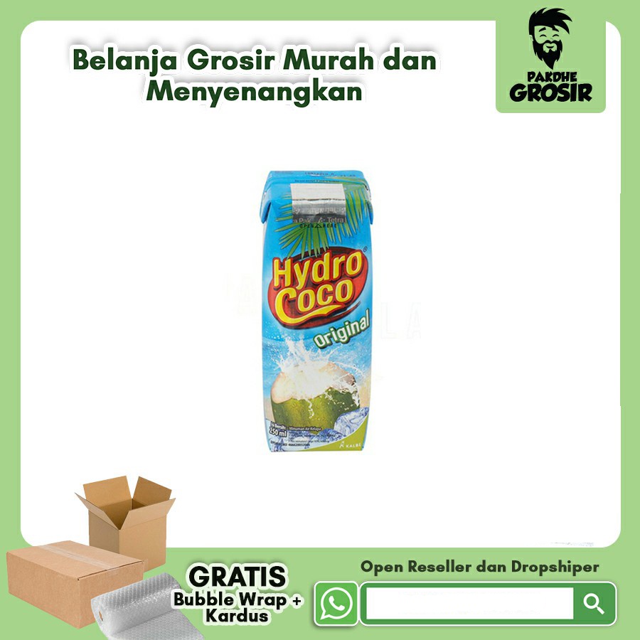 

Hydro Coco 250 ml ( Air Kelapa Kemasan )