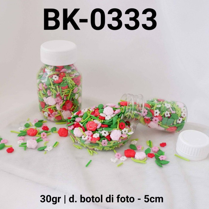 

BK-0333 SPRINKLES SPRINKLE SPRINGKEL 30GR DAUN BUNGA RUMPUT TAMAN BERKUALITAS