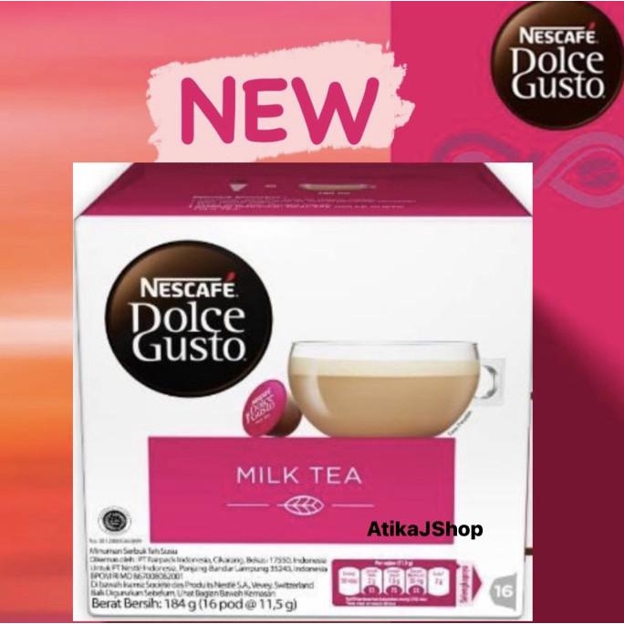 

(BISA COD) NESCAFE Dolce Gusto Milk Tea Capsule - Original PROMO Kode 1103