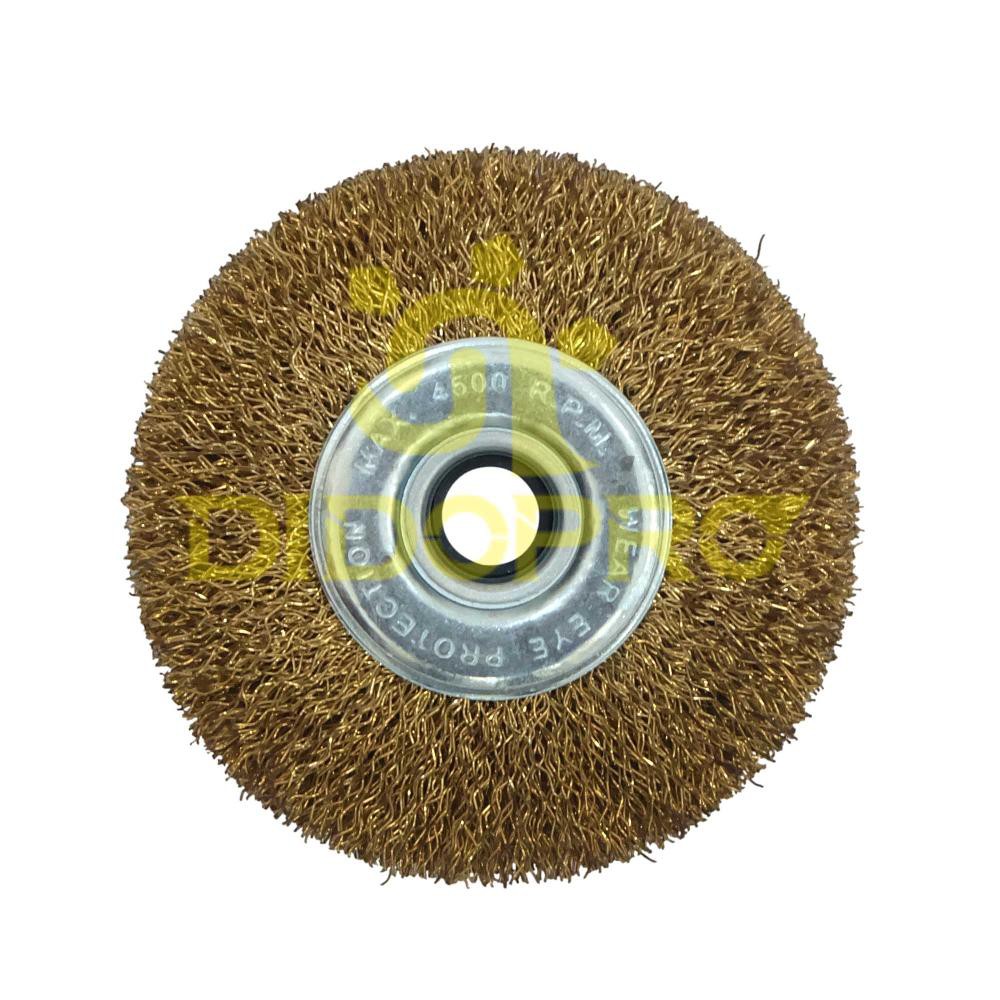 Wire Brush 3&quot; kinik Sikat Baja Bulat