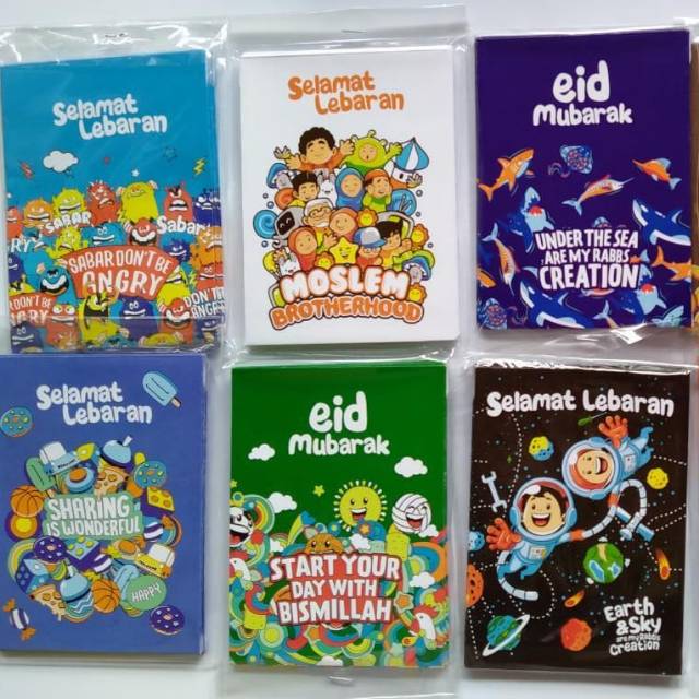 

Amplop Afrakids isi 10pcs (mix desain, 10 desain, @1pcs)