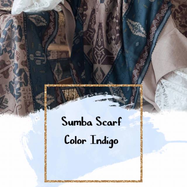 Sumba Scarf Wearing Klamby X Hamidah