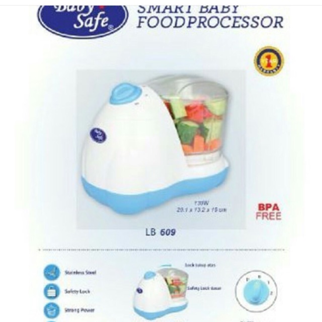food processor baby safe