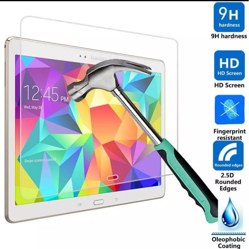 Antigores Samsung Galaxy Tab S 10.5 inci T800 T805 Tempered Glass Screen Guard protector TG