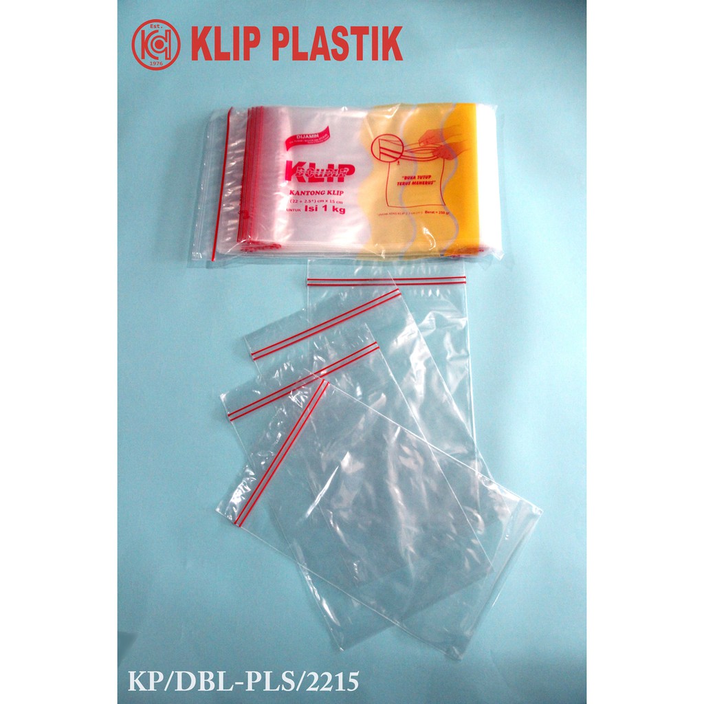 Jual Plastik Klip Kantong Plastik Klip Double Zipper Bag Ukuran