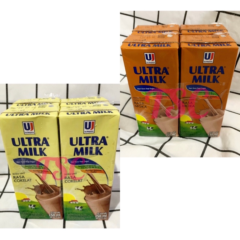 

Utra Milk Susu Cokelat UHT Ultra Milk 4pcs x 200ml Susu UHT rasa Cokelat / ultra Milk / ultramilk / susu / uht / rasa / moka / mocca / taro