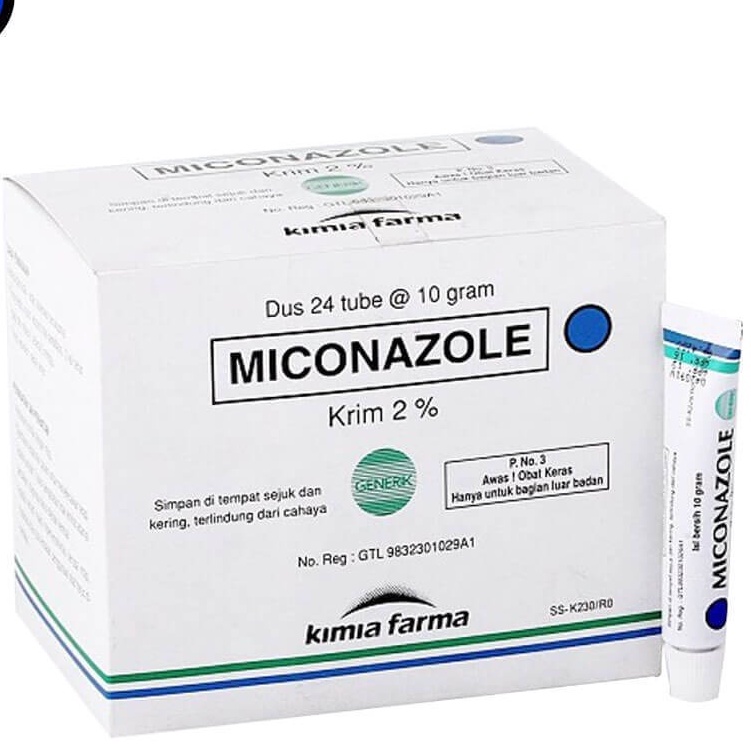 Jual Miconazole 2 Cream 10 gram (1 Box Isi 24 Tube) Shopee Indonesia
