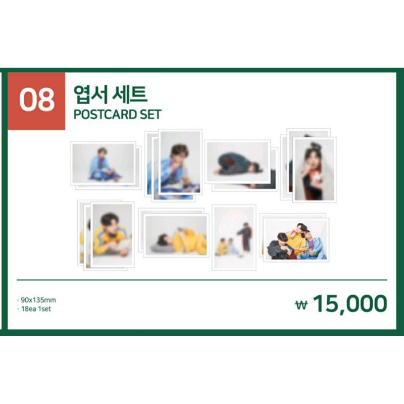 [PELUNASAN] Day6 Md Winter Postcard Set