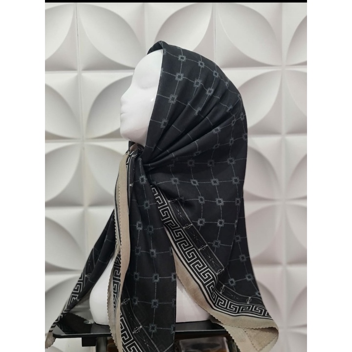 Hijab Voal Motif MAYKA /Hijab segiempat motif terbaru/Hijab segiempat jumbo/Hijab segiempat voal pre