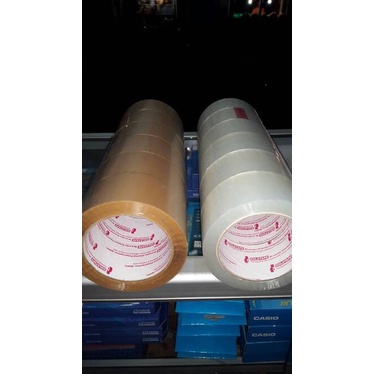 

Buruan Lakban Bening Coklat Merk Goldtape Trendi