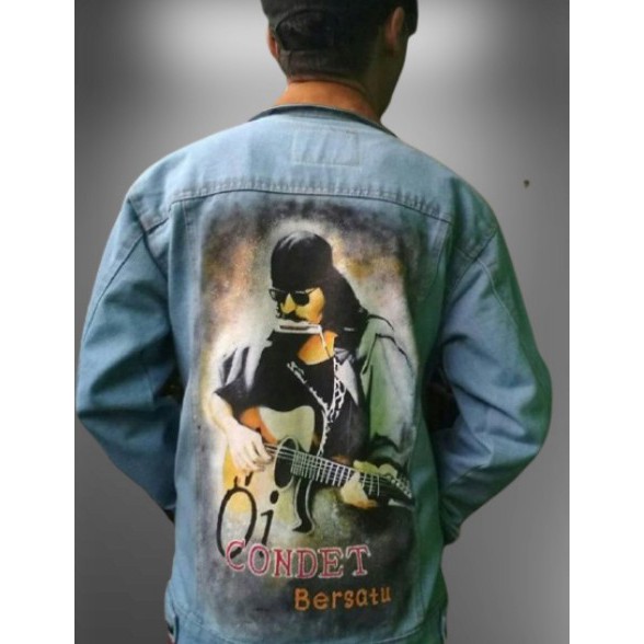 Jaket  Custom Jaket Lukis I Iwan Fals