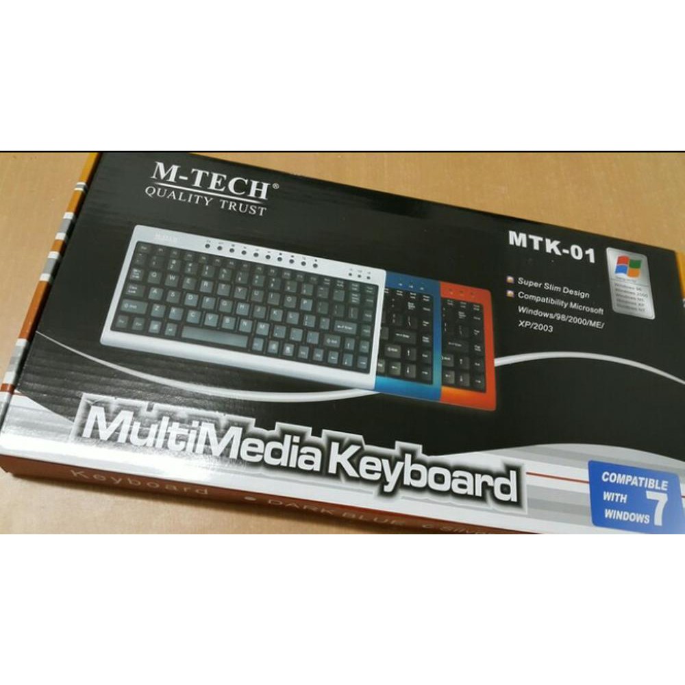 Keyboard M-TECH Mini Multimedia MTK-01 USB