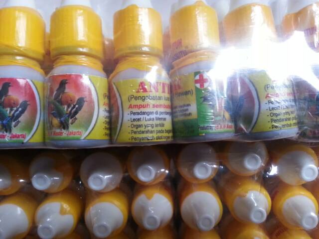Obat burung /obat luka luar burung/antibiotik luka luar burung