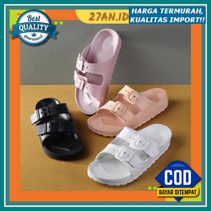 Sendal Wanita Korean Style Sandal Teplek Santai Slop Remaja Dewasa Terbaru Kekinian Korean Style Sli