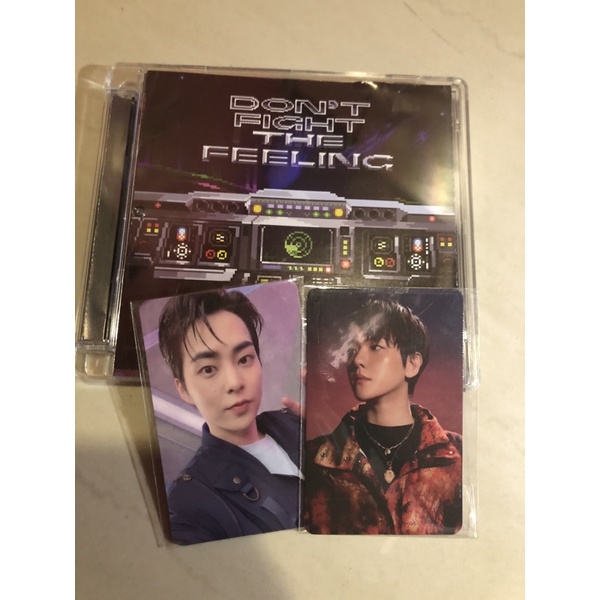 photocard xiumin exo ar clip baekhyun