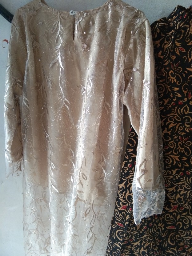 (ori _5 Varian Warna) Wou Batik Couple  amalia Brokat -modern Batik Sarimbit Brokat Kebaya - Ljf