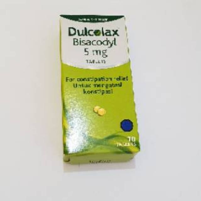 Dulcolax Tablet 10s - Obat Susah BAB-Konstipasi-Sembelit