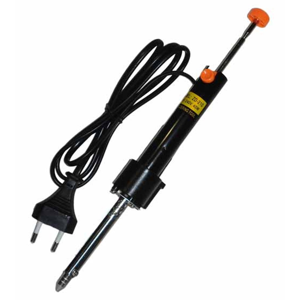 Penyedot Sedot Timah plus Sekaligus Solder 2in1 ZD 210