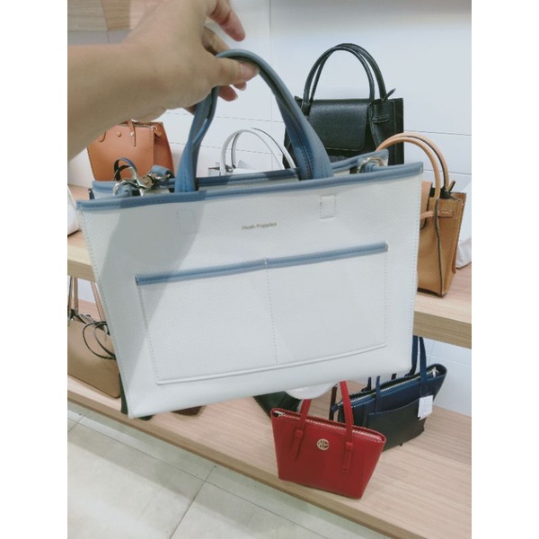 Special Price Hush Puppies Duffy Handheld M in White